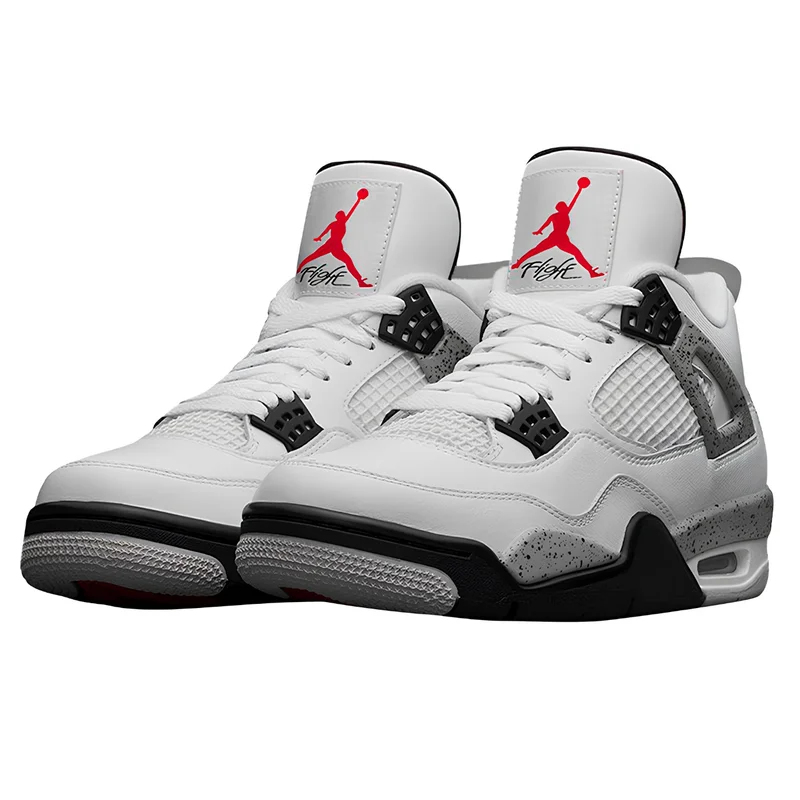 Jordan 4 Retro White Cement