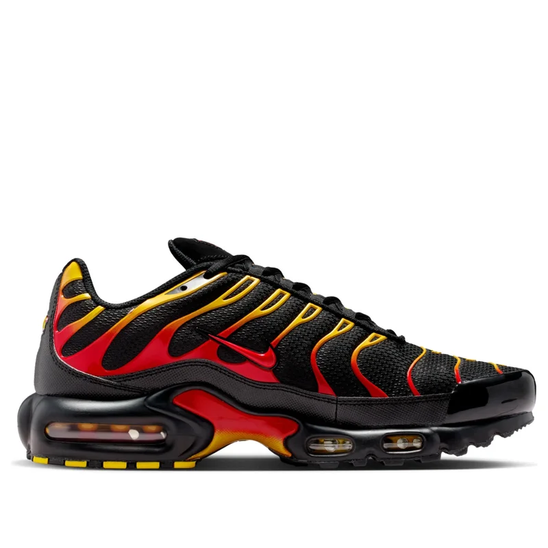 Nike Air Max Plus TN Black University Gold Red