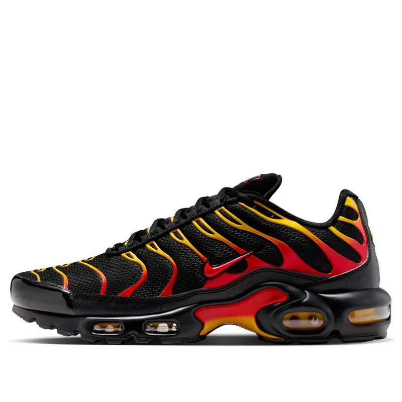 Nike Air Max Plus TN Black University Gold Red