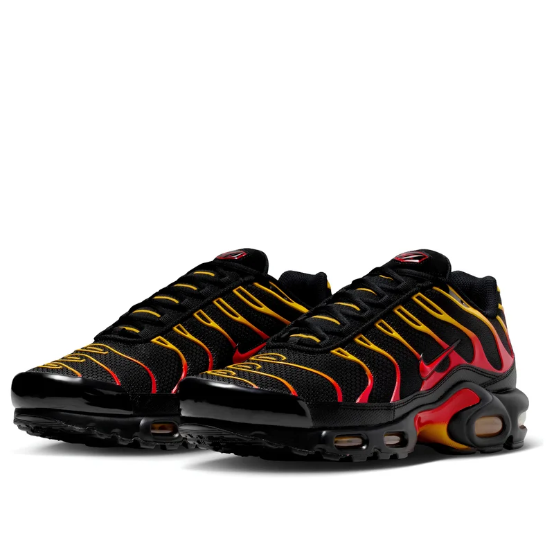 Nike Air Max Plus TN Black University Gold Red