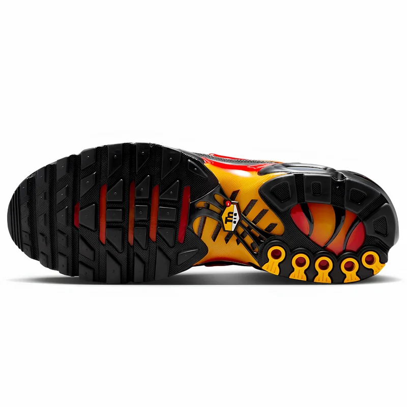 Nike Air Max Plus TN Black University Gold Red