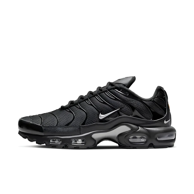 Nike Air Max Plus TN Mini Swoosh Black Silver