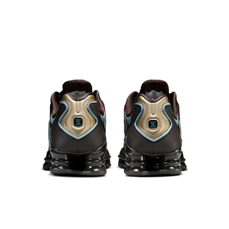 Nike Shox TL Velvet Brown Denim Turquoise