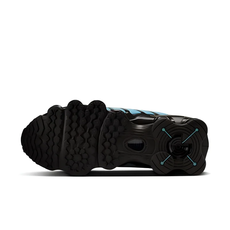 Nike Shox TL Velvet Brown Denim Turquoise