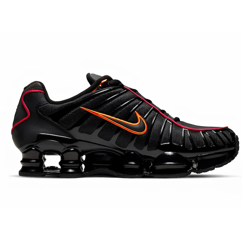 Nike Shox TL Black Magma Orange