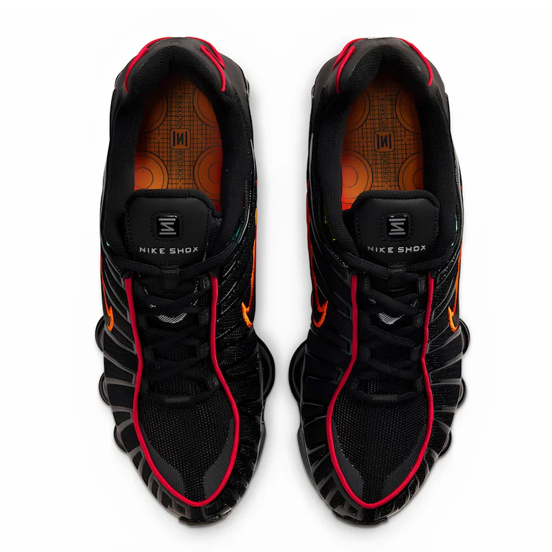 Nike Shox TL Black Magma Orange