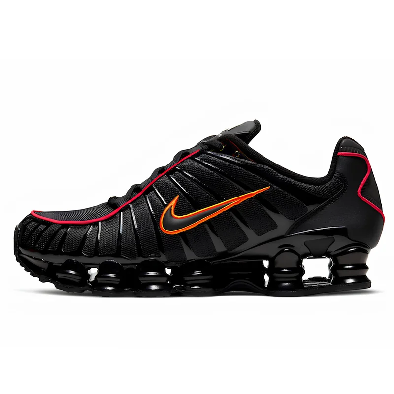Nike Shox TL Black Magma Orange